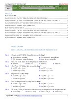 Giá trị lượng giác của một góc bất kì