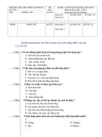 Lớp 5  Khoa học 5  Ôn khoa học