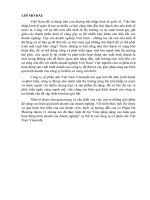 Giải pháp nâng cao hiệu quả hoạt động kinh doanh của Công ty cổ phần sữa Việt Nam Vinamilk.