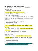 Đề thi thử tự luận công chức thuế vòng 2- đề ôn tự luận số 1- ôn thi công chức thuế 2016, 2017