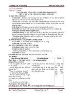 CHỦ đề đa DẠNG SINH học THEO GIẢM tải của bộ GD CHUẨN KTKN CHỈ VIÊC IN 1