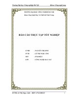 Báo cáo thực tập Công Ty TNHH May Mặc Xuất khẩu VIT GARMENT