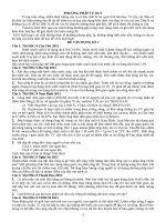 CÂU HỎI THỰC TẾ TRONG ĐỀ THI HSG