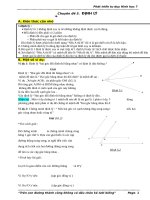 các định lý hình học