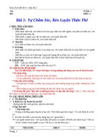 Giáo án Giáo dục công dân 6 Học kỳ I