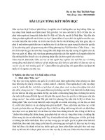 Tong quan ve Khu vuc hoc