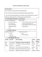 Giáo án giá trị sống  giá trị sống yêu thương  yêu thương là quan tâm
