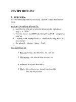 CƠN TÍM THIẾU OXY