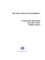 TIÊU CHẢY CẤP, WHO, Đ H Y DƯỢC TP HCM