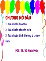 Tuần hoàn bào tha, Tuần hoàn chuyển tiếp, Tuần hoàn bình thường ở trẻ sơ sinh, ĐH Y DƯỢC TP HCM