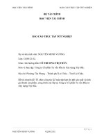 báo cáo thực tập tốt nghiệp lần 1 tại  công ty cổ phần tư vấn đầu tư tây bắc 