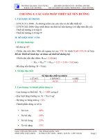 ĐỒ án THIẾT kế CÔNG TRÌNH nền   mặt ĐƯỜNG FULL file bản vẽ