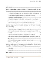 báo cáo thực tập tốt nghiệp lần 1 tại công ty cổ phần cao su hà nội 