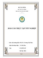 báo cáo thực tập tốt nghiệp lần 1 tại công ty tnhh sản xuất và thương mại qg việt nam 