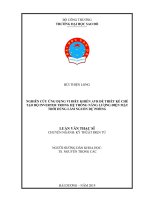 NGHIÊN CỨU ỨNG DỤNG VI ĐIỀU KHIỂN AVR ĐỂ THIẾT KẾ CHẾ TẠO BỘ INVERTER TRONG HỆ THỐNG NĂNG LƯỢNG ĐIỆN MẶT TRỜI DÙNG LÀM NGUỒN DỰ PHÒNG