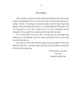 Hoạt động cho vay khách hàng cá nhân tại Ngân hàng Nông nghiệp và Phát triển Nông thôn Việt Nam – Chi nhánh thành phố Thanh Hóa