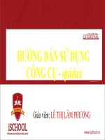 Hướng dẫn tạo bài kiểm tra trực tuyến