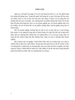 Hoàn thiện điểm tiếp xúc thương hiệu của công ty TNHH thiết bị điện máy Tuấn Dũng