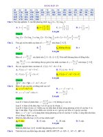 Dap an và giai chi tiet de no tap so 6