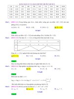 DAP AN VÀ GIẢI CHI TIẾT ĐỀ ÔN TẬP SỐ 2