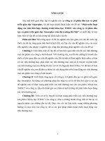 Phát triển hoạt động xúc tiến hỗn hợp chương trình khóa học TOEIC của công ty cổ phần đào tạo và phát triển giáo dục Smartplus trên thị trường Hà Nội