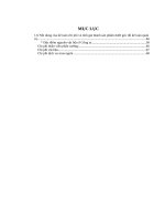 Luận văn thạc sỹ - Kế toán tập hợp chi phí sản xuất và tính giá thành sản phẩm tại Công ty Cổ phần May Chiến Thắng