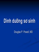 DINH DƯỠNG TRẺ SƠ SINH, BỆNH VIỆN NHI ĐỒNG 1