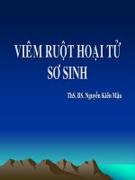 VIÊM RUỘT HOẠI TỬ Ở TRẺ SƠ SINH, BỆNH VIỆN NHI ĐỒNG 1