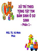 PHÂN LOẠI VÀ XỬ TRÍ THEO TỪNG tật TIM bẩm SINH   phần 1 , ĐH Y DƯỢC TP HCM