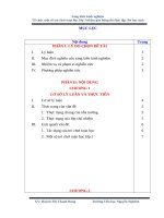 Sáng kiến kinh nghiệmTổ chức một số trò chơi toán học lớp 3 nhằm gây hứng thú học tập cho học sinh