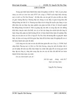 Một số giải pháp nâng cao tính an toàn bảo mật HTTT cho công ty TNHH xuất nhập khẩu thương mại và dịch vụ Tân Đại Dương