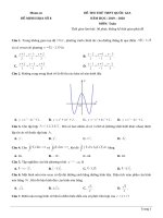 Đề minh họa 2020 số 8
