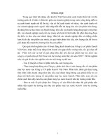 Phân tích cầu và một số giải pháp thúc đẩy tiêu thụ sản phẩm máy lọc nước của công ty cổ phần Karofi Việt Nam trên thị trường miền Bắc tới năm 2020