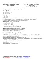 83  đề thi chính thức vào 10 môn toán sở GD   đt TP HCM năm 2014   2015 (có lời giải chi tiết) 