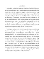 SỰ ẢNH HƯỞNG CỦA CÁC NHÂN TỐ MÔI TRƯỜNG TỚI HOẠT ĐỘNG  KINH DOANH MARKETING CỦA CỬA HÀNG TRÀ SỮA ROYALTEA (CẦU GIẤY) NĂM 20182019