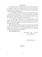 Nâng cao hiệu quả kinh doanh xuất khẩu nông sản sang thị trường Trung Quốc tại  công ty CP XNK Nghệ An ( UNIMEX NGHE AN)