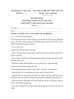 BÀI THU HOẠCH BDTX module THPT 30, 31 lập kế hoạch công tác chủ nhiệm 