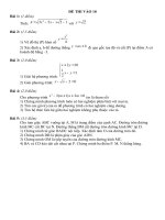 ĐỀ THI vào 10 BÌNH DƯƠNG 2015 2016 CHƯA đáp án 