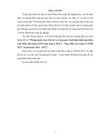 Phòng ngừa, hạn chế rủi ro trong quá trình thực hiện hợp đồng xuất khẩu mặt hàng túi PP sang công ty IKEA – Thụy Điển của công ty TNHH MTV 76 giai đoạn 2014 – 2017