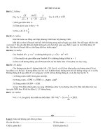 ĐỀ THI vào 10 hà nội 2011 2012 