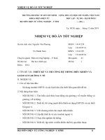 đồ án tốt nghiệp thiết kế và thi công hệ thống điều khiển và giám sát giường y tế