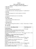 giáo án chuyên đề huyện Lĩnh vực phát triển nhận thức