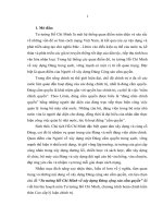 Tiểu luận cao cấp lý luận chính trị môn Tư tưởng Hồ Chí Minh