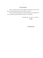 Quản lý nhà nước đối với hoạt động kinh doanh du lịch tại khu du lịch sinh thái Tràng An, tỉnh Ninh Bình