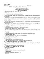 Giáo án Văn 6 kì 1 phát triển năng lực