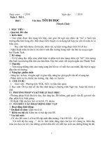 Giáo án Văn 8 kì 1 phát triển năng lực