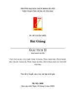Bai giang GT2 Bùi Xuân Diệu