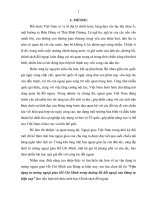 Tiểu luận môn Chính sách đối ngoại Cao học xây dựng Đảng