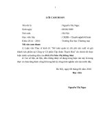 Kế toán quản trị chi phí sản xuất và giá thành sản phẩm tại Công ty Cổ phần Tập đoàn Thạch Bàn