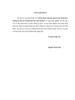 Hoàn thiện công tác quản lý tài chính theo hướng tự chủ tại Trường Đại học Hải Dương